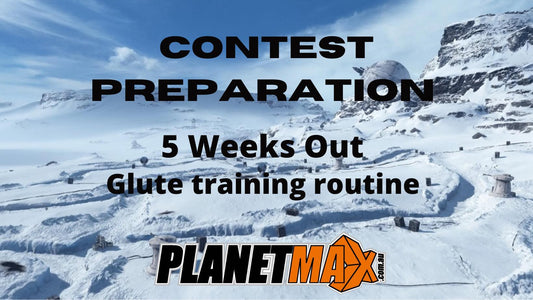 5 Weeks out Glute and more Glutes
