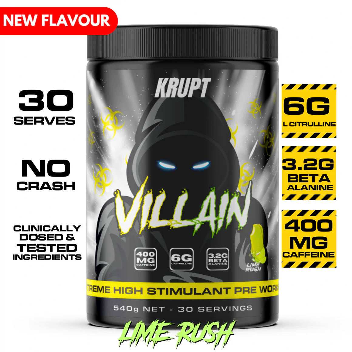 VILLAIN Pre-workout