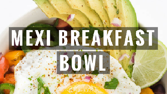 Low Carb Mexican Breakfast Bowl