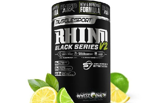 MUSCLE SPORT RHINO Black Series Pre-Workout