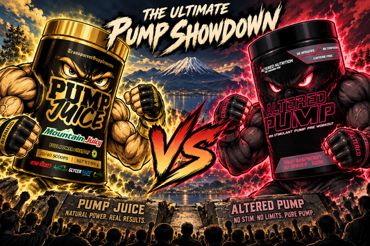 Pump Juice vs. Altered Pump