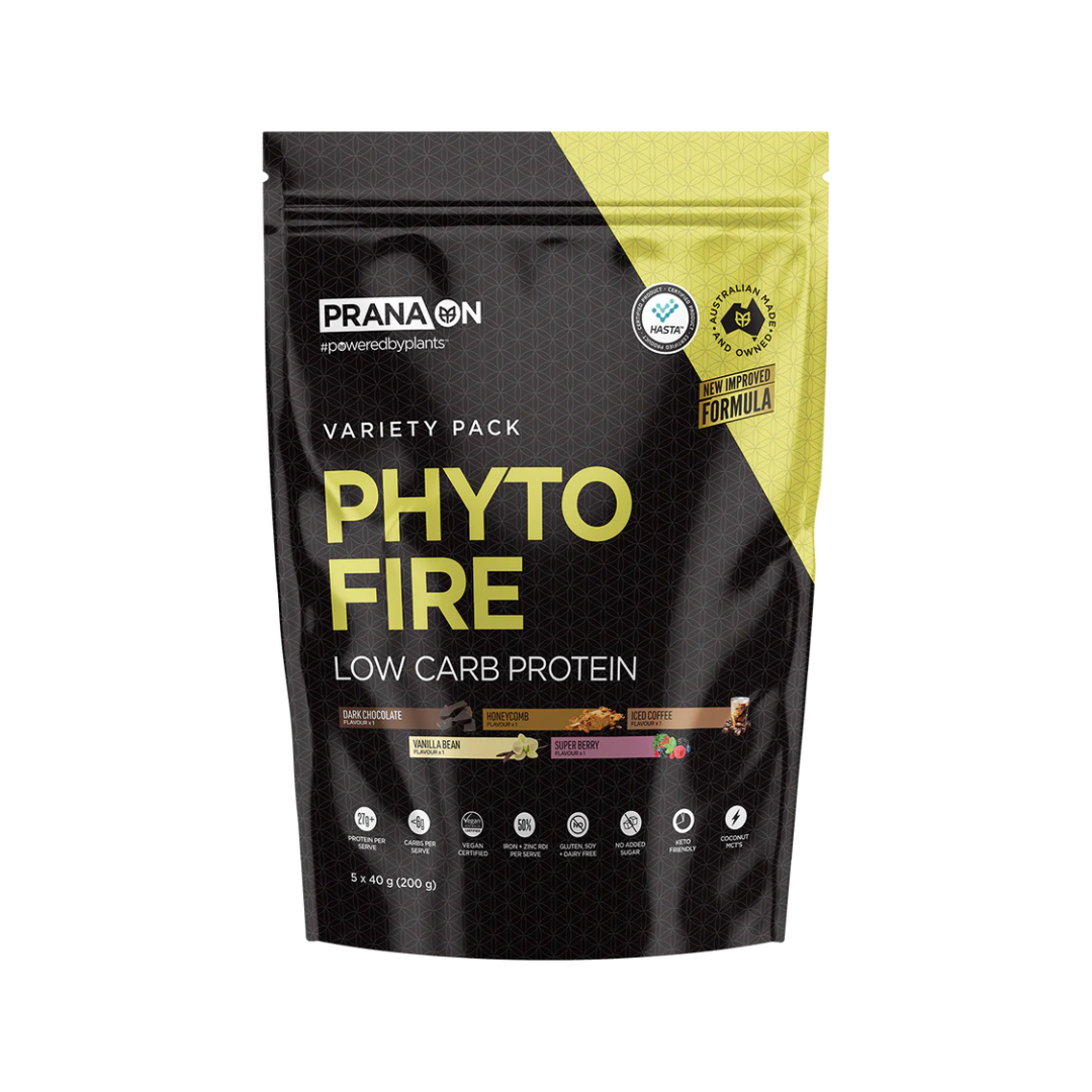 PranaOn Phyto Fire Protein Variety pack