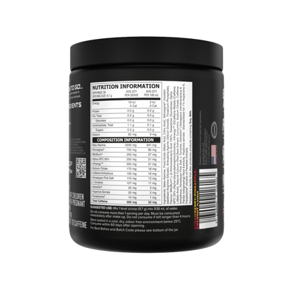 BUCKED UP LFG Preworkout