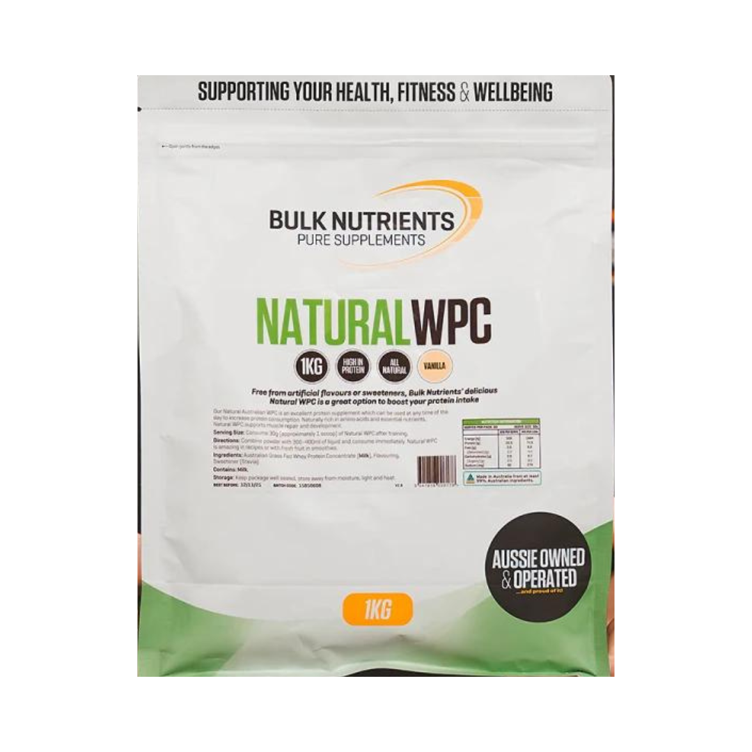 BULK NUTRIENTS Natural Whey Protein Concentrate