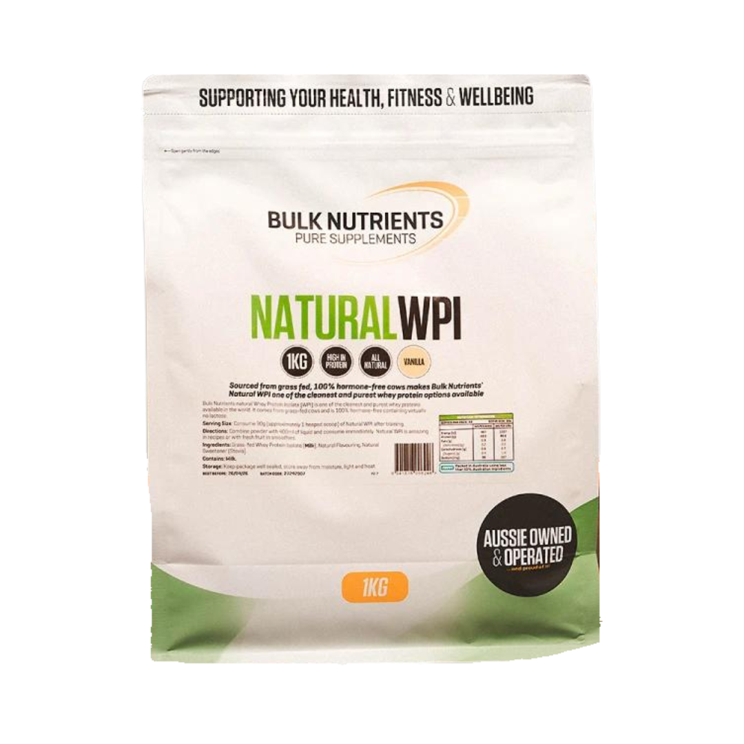 BULK NUTRIENTS Natural Whey Protein Isolate