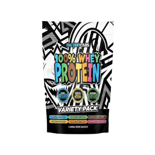 Faction Labs 100% Whey Variety Pack
