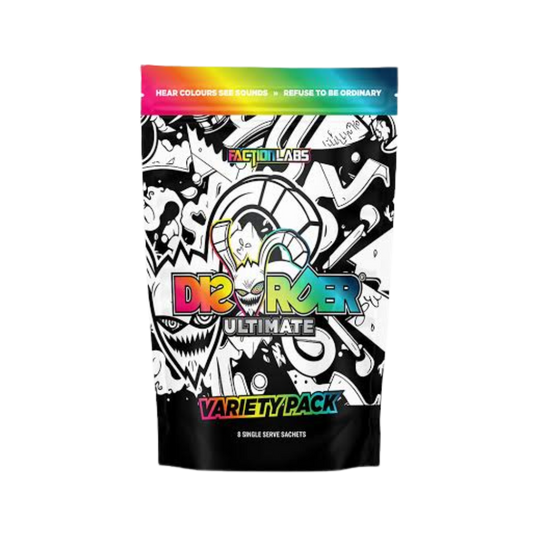 Faction Labs Disorder Ultimate - 8 single serve Variety Pack