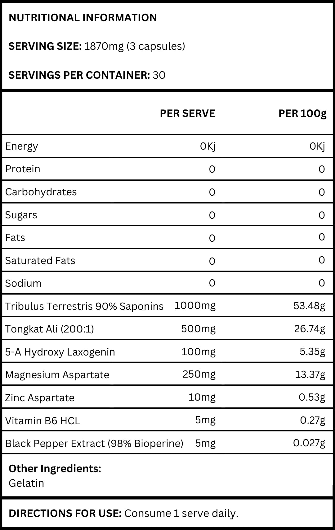 RESET NUTRITION T-LIFT