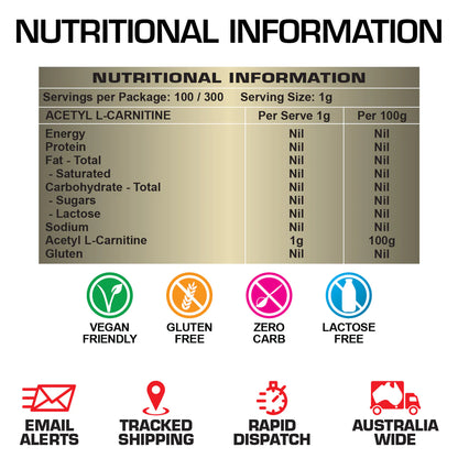 Body Ripped ALC - Acetyl L Carnitine