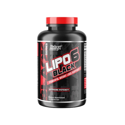 NUTREX LIPO 6 Black Fat Burner Black Intense
