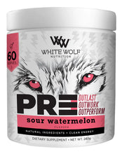 Load image into Gallery viewer, WHITE WOLF PRE WORKOUT
