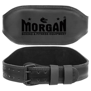 Morgans Bomber Leather Weight Lifting Belt