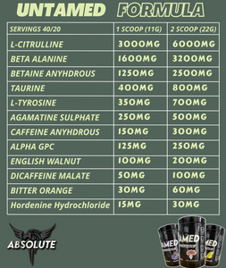 ABSOLUTE Untamed Pre-workout